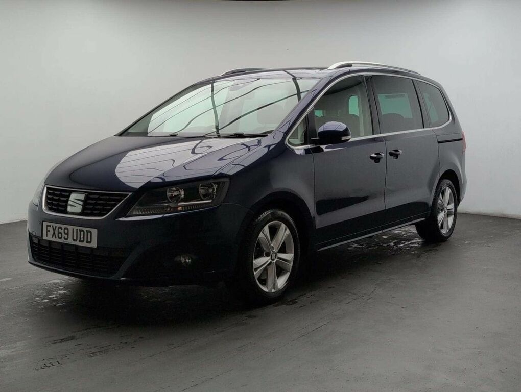 Seat Alhambra 2.0 Alhambra Xcellence Tdi FX69UDD Blue #4