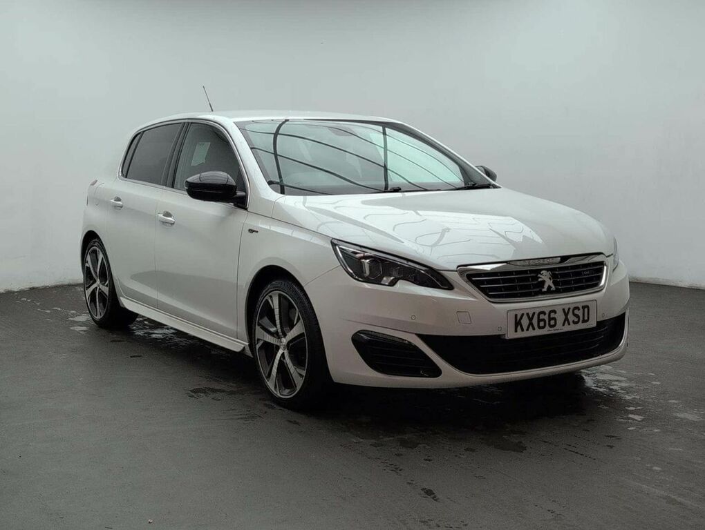 Peugeot 308 2.0 308 Gt Hdi Blue Ss White #2