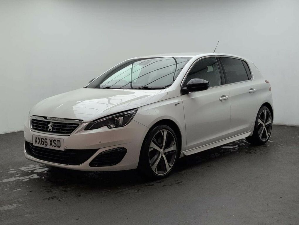 Peugeot 308 2.0 308 Gt Hdi Blue Ss White #4