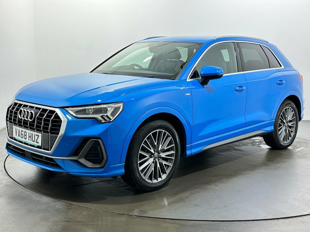 Audi Q3 1.5L S Line VA68HUZ Blue #3