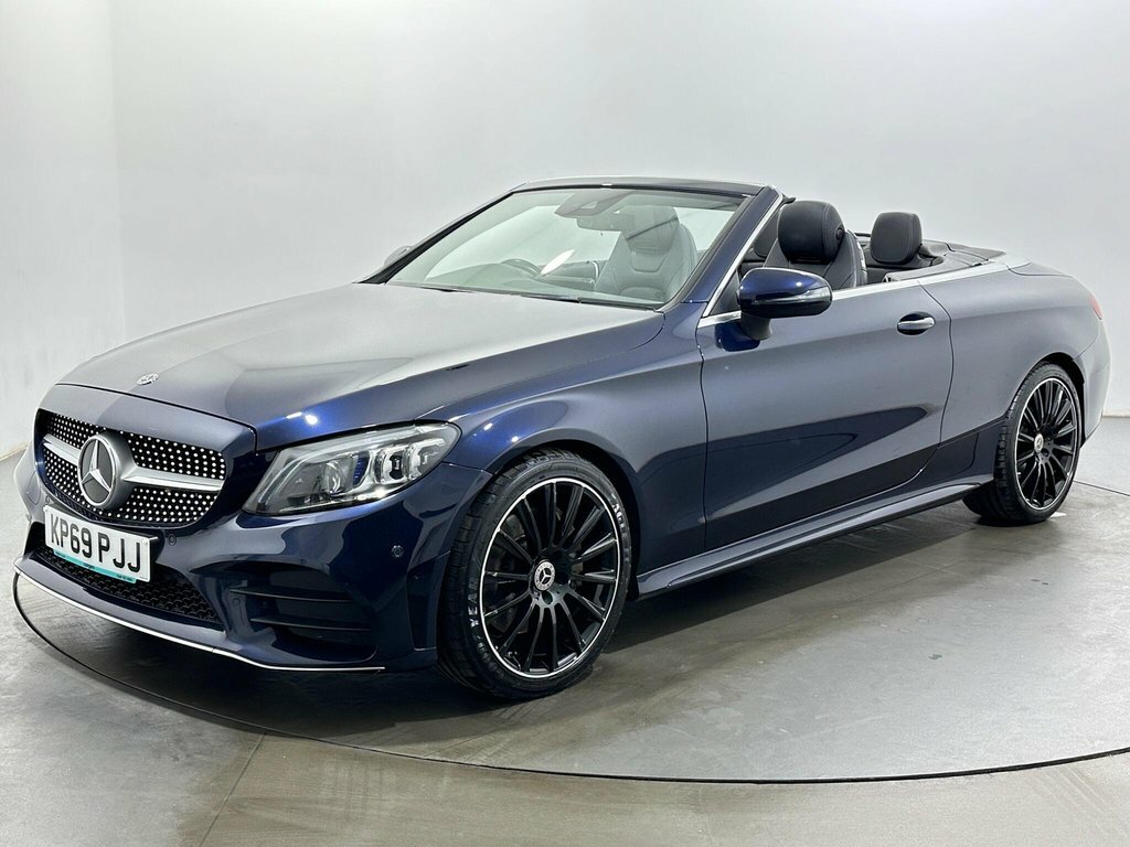 Mercedes-Benz C Class 2L Amg Line KP69PJJ Blue #3