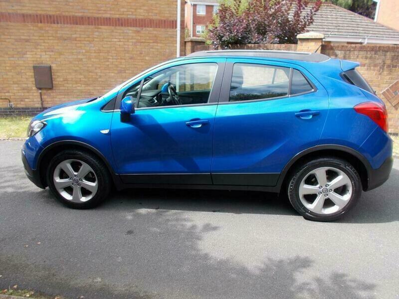 Vauxhall Mokka 1.7 Cdti Tech Line CX64VVY Blue #4
