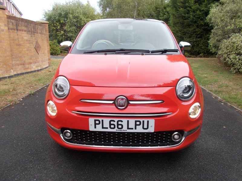 Fiat 500 1.2 Lounge Hatchback PL66LPU Pink #3