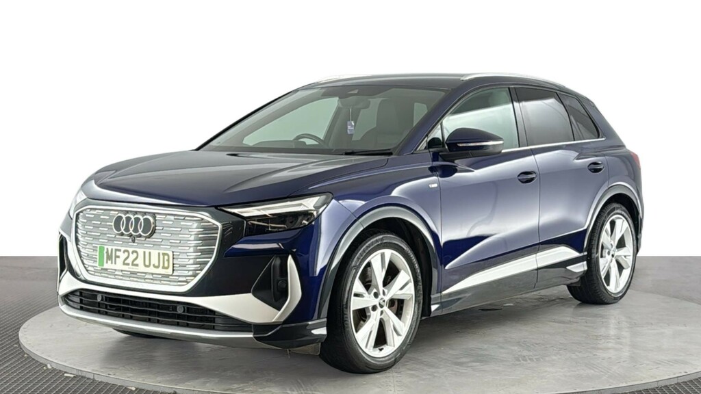 Audi Q4 E Tron 40 S Line Suv 82Kwh 204 Ps Blue
