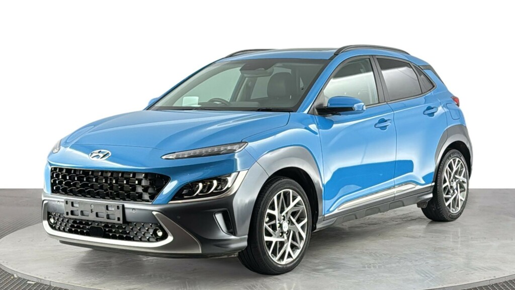 Hyundai Kona 1.6 H-gdi Ultimate Suv Hybrid Dct Euro Blue