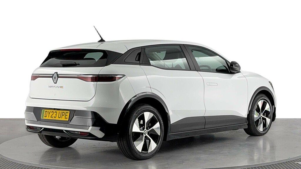 Renault Megane E-Tech 60Kwh Equilibre Hatchback Optim DY23UPE White #4