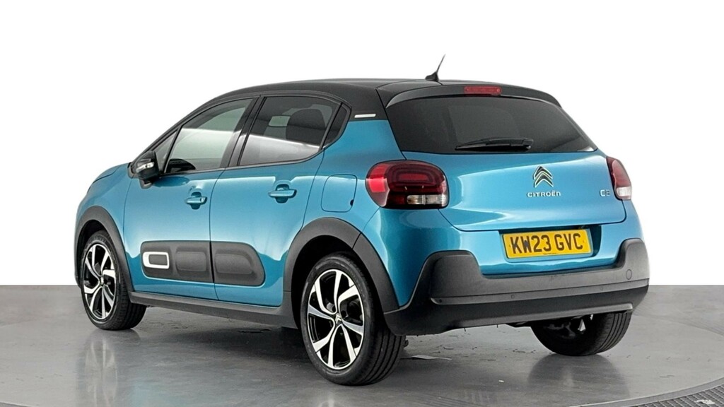 Citroen C3 1.2 Puretech Shine Plus Hatchback Eat6 KW23GVC Blue #6