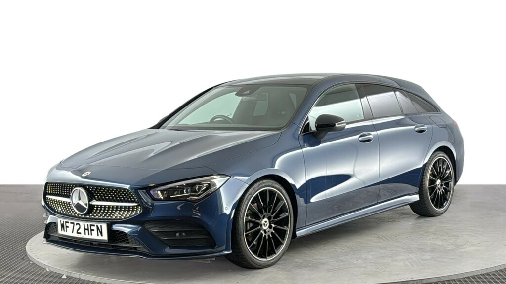 Mercedes-Benz CLA Class 1.3 Cla180 Amg Line Night Edition Premium Plus S Blue
