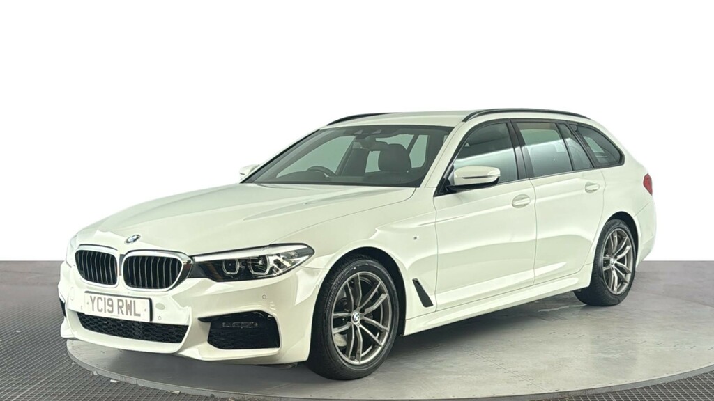 BMW 5 Series 2.0 520I Gpf M Sport Touring Euro White