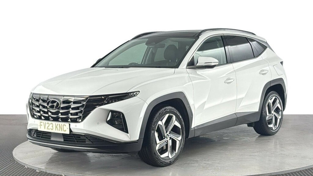 Hyundai Tucson 1.6 H T-gdi Ultimate Suv Hybrid Eu White