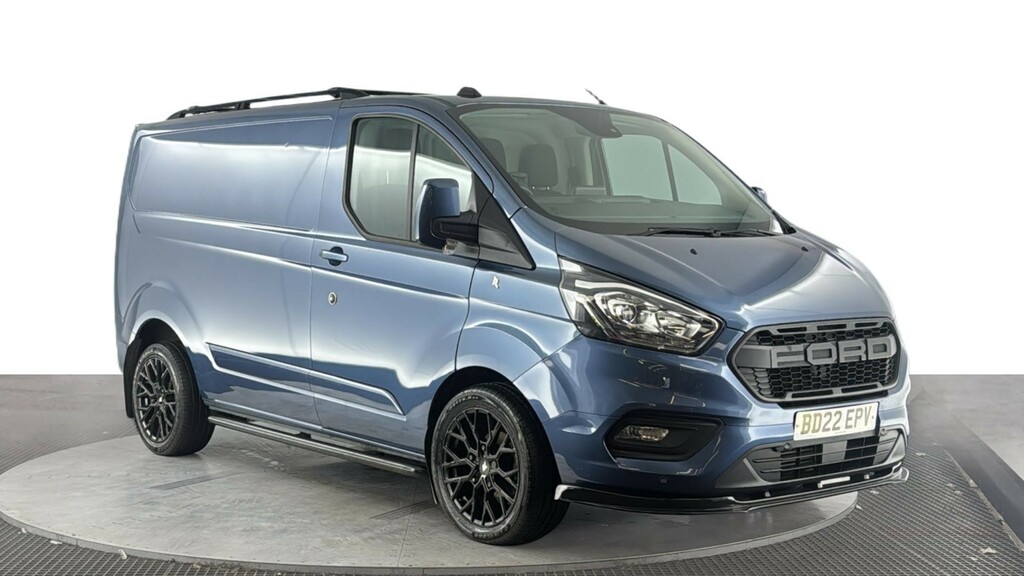 Ford Transit Custom 2.0 280 Ecoblue Limited Panel Van Manua BD22EPV Blue #2