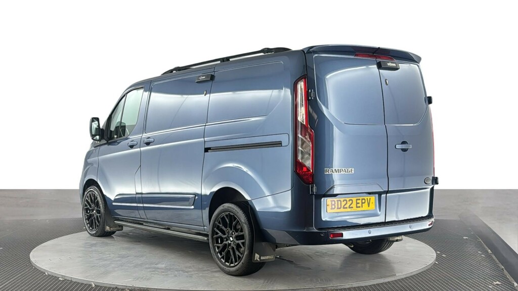 Ford Transit Custom 2.0 280 Ecoblue Limited Panel Van Manua BD22EPV Blue #6
