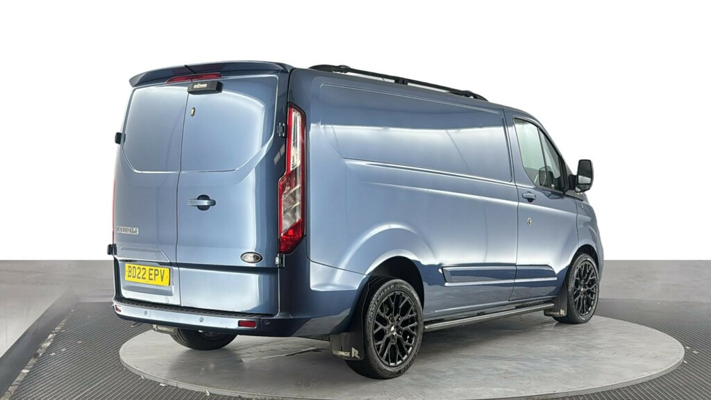 Ford Transit Custom 2.0 280 Ecoblue Limited Panel Van Manua BD22EPV Blue #4