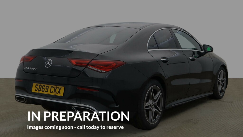 Mercedes-Benz CLA Class 2.0 Cla220d Amg Line Premium Coupe 8G Black