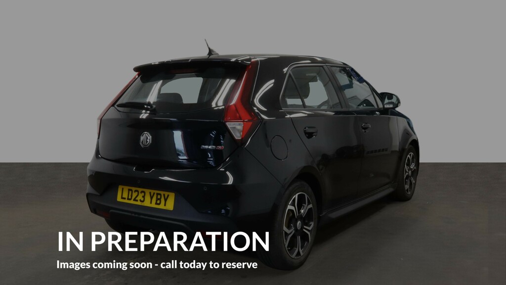 MG MG3 1.5 Vti-tech Exclusive Nav Hatchback Ma Black