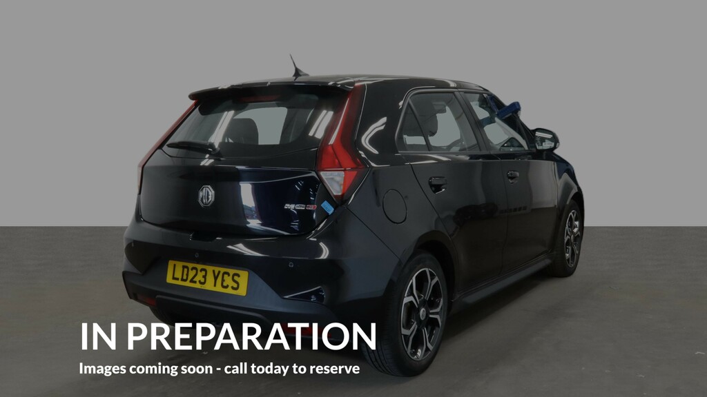 MG MG3 1.5 Vti-tech Exclusive Nav Hatchback Ma Black