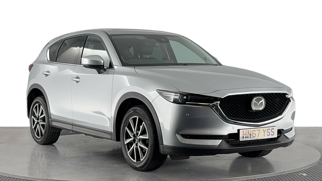 Mazda CX-5 2.2 Skyactiv-d Sport Nav Suv 4Wd E HN67YSS Silver #2