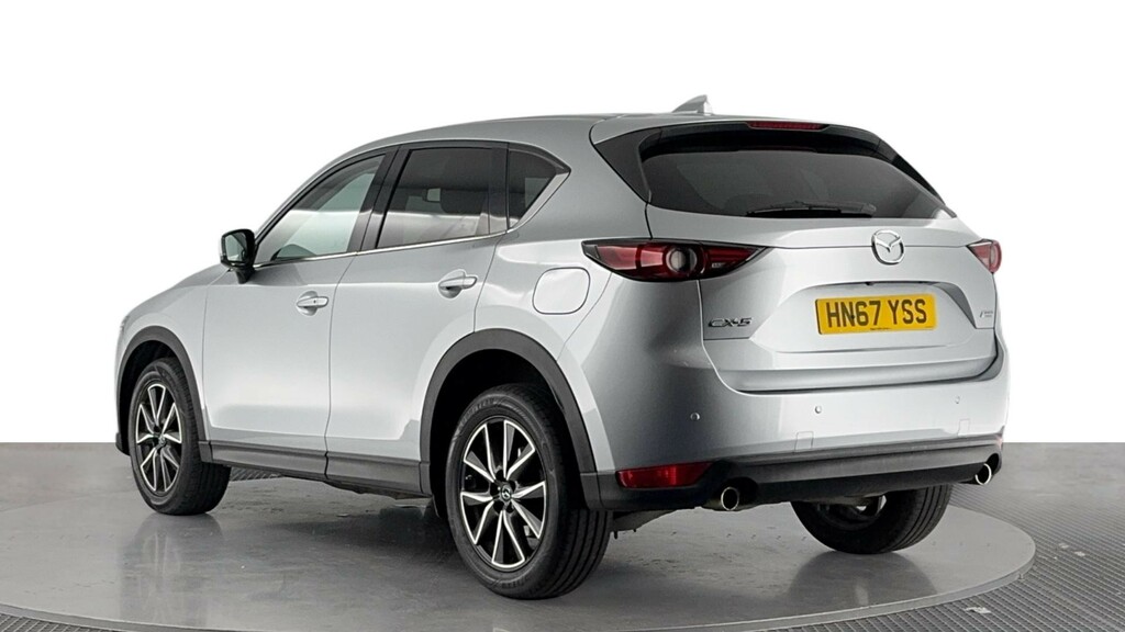 Mazda CX-5 2.2 Skyactiv-d Sport Nav Suv 4Wd E HN67YSS Silver #6