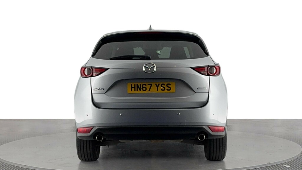 Mazda CX-5 2.2 Skyactiv-d Sport Nav Suv 4Wd E HN67YSS Silver #5