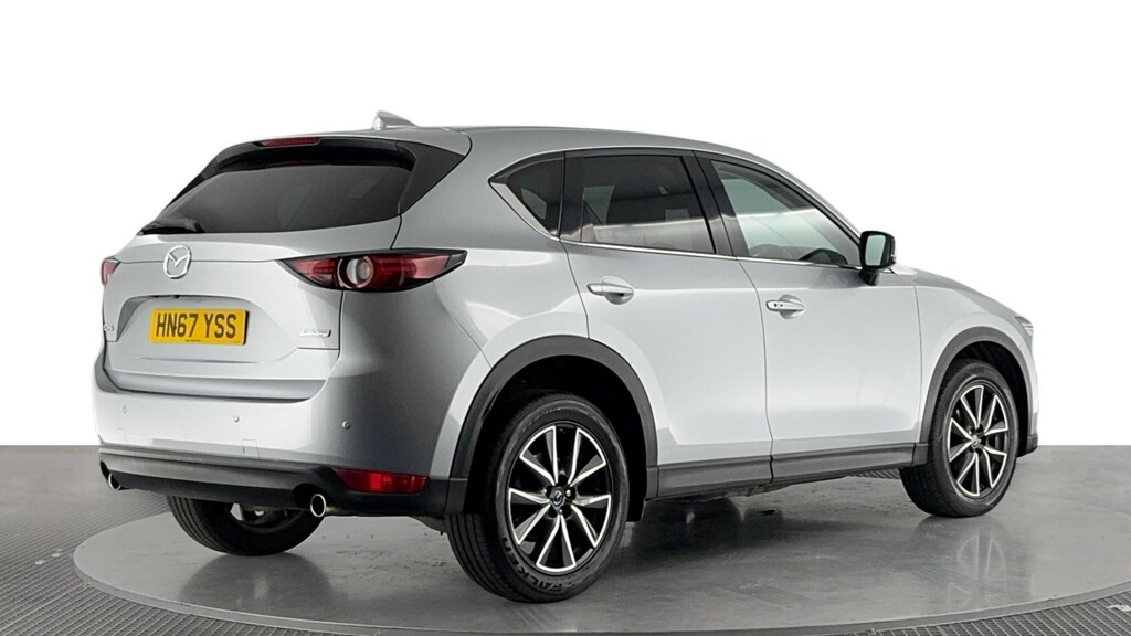 Mazda CX-5 2.2 Skyactiv-d Sport Nav Suv 4Wd E HN67YSS Silver #4