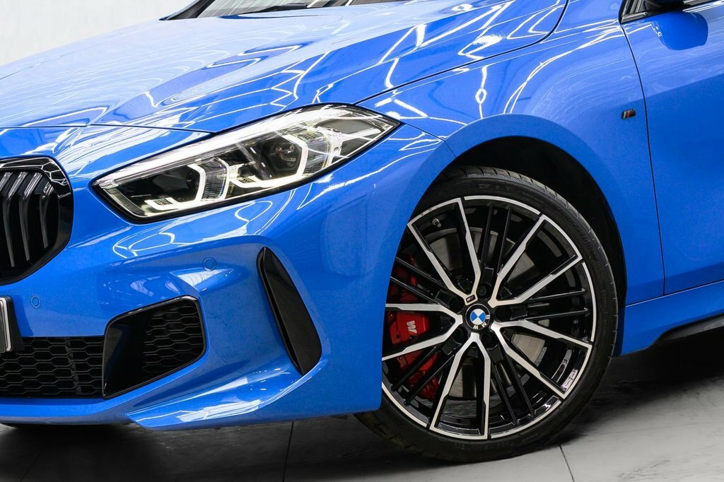 BMW 1 Series Hatchback YH23UEK Blue #5