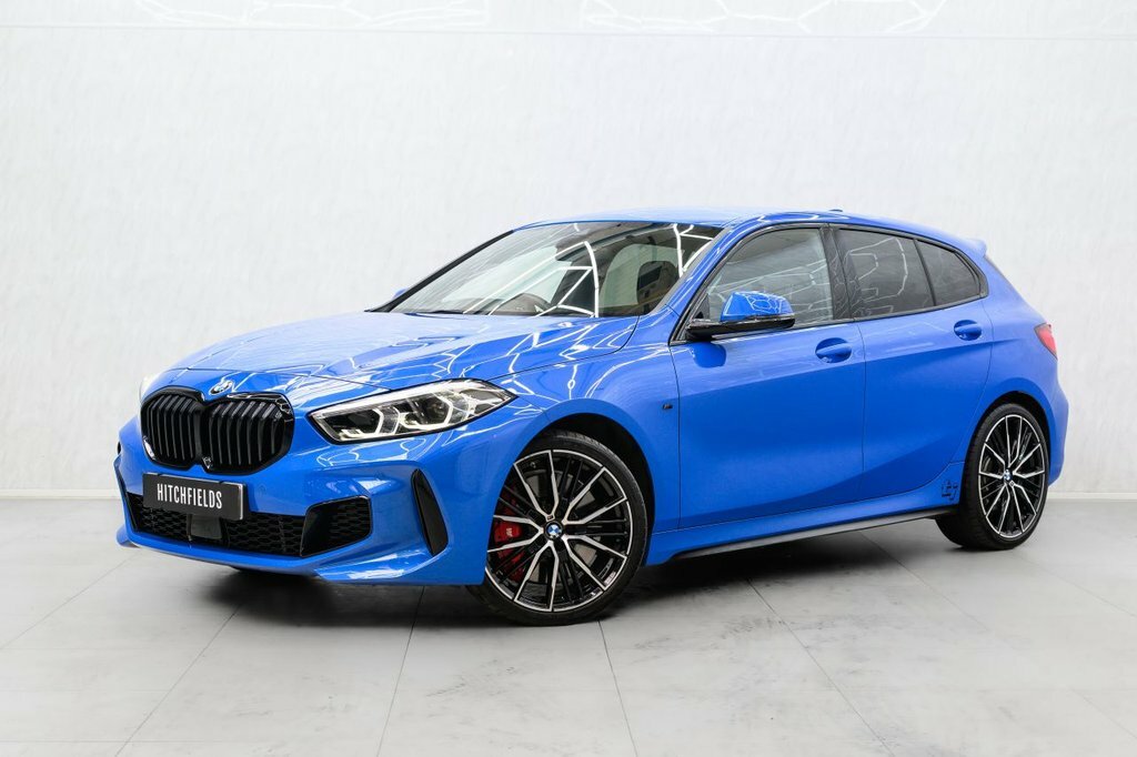 BMW 1 Series Hatchback YH23UEK Blue #6