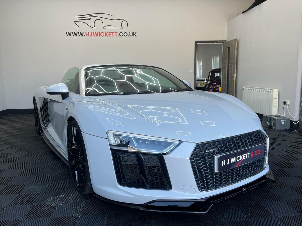 Audi R8 Convertible 5.2 Fsi V10 Spyder S Tronic Quattro Eu Grey #6