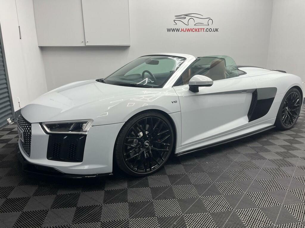 Audi R8 Convertible 5.2 Fsi V10 Spyder S Tronic Quattro Eu Grey #2