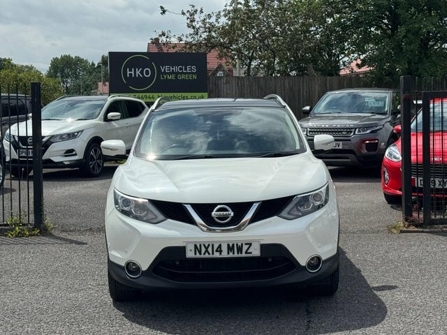 Nissan Qashqai 2014 1.2 Dig-t Tekna 2Wd Euro 5 Ss White #2