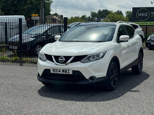 Nissan Qashqai 2014 1.2 Dig-t Tekna 2Wd Euro 5 Ss White #3
