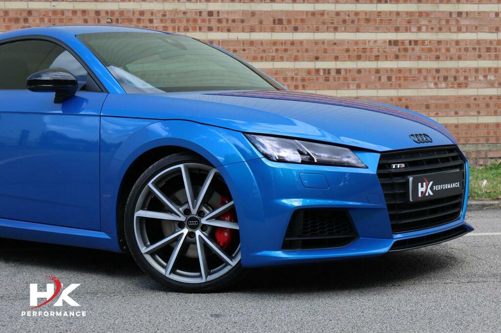 Audi TTS Coupe 2.0 Tfsi Black Edition S Tronic Quattro Euro YW67EFU Blue #5
