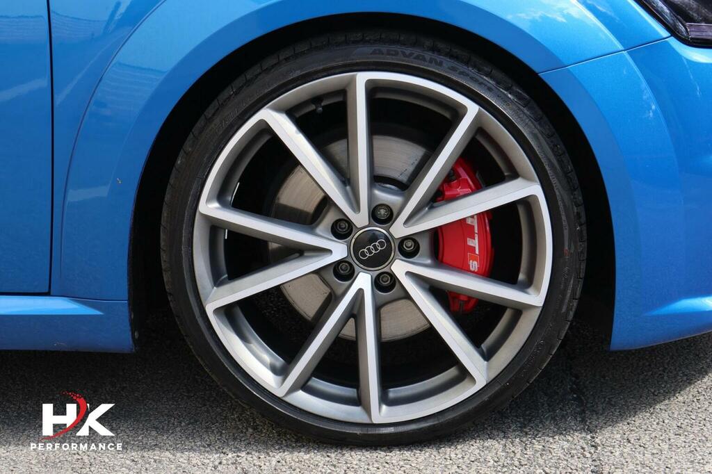 Audi TTS Coupe 2.0 Tfsi Black Edition S Tronic Quattro Euro YW67EFU Blue #3