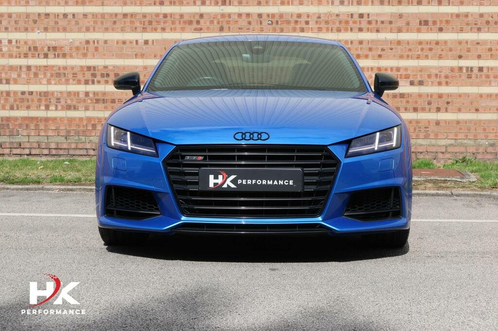 Audi TTS Coupe 2.0 Tfsi Black Edition S Tronic Quattro Euro YW67EFU Blue #6