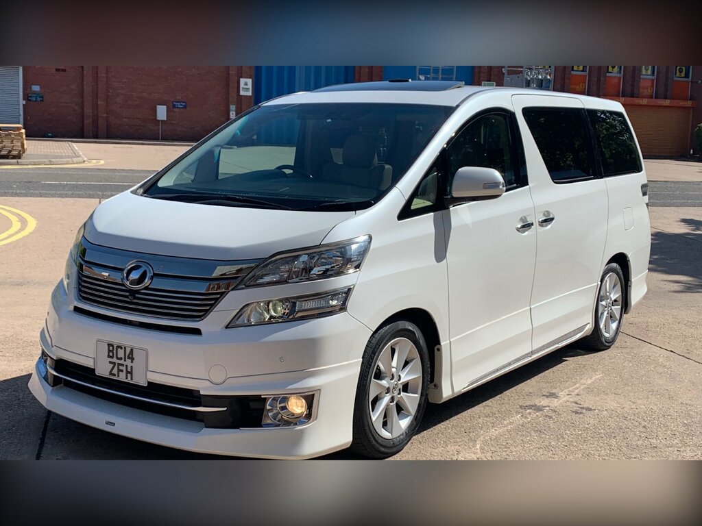 Toyota Vellfire VL Modellista 3.5 V6 7 Seats Ulez White #3