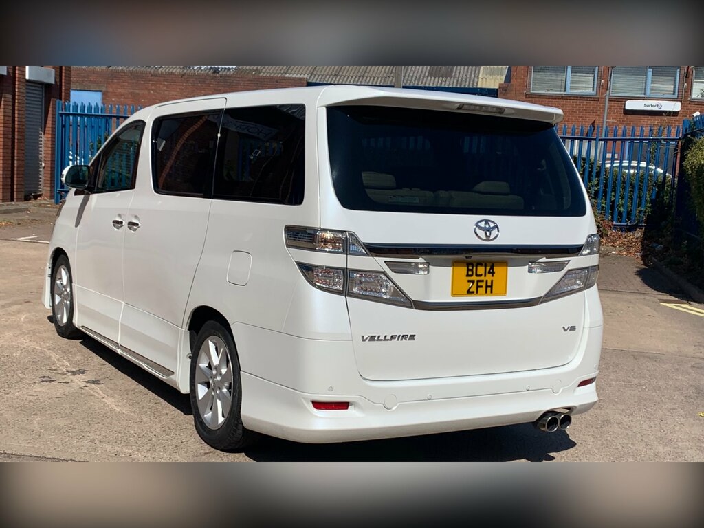 Toyota Vellfire VL Modellista 3.5 V6 7 Seats Ulez White #5