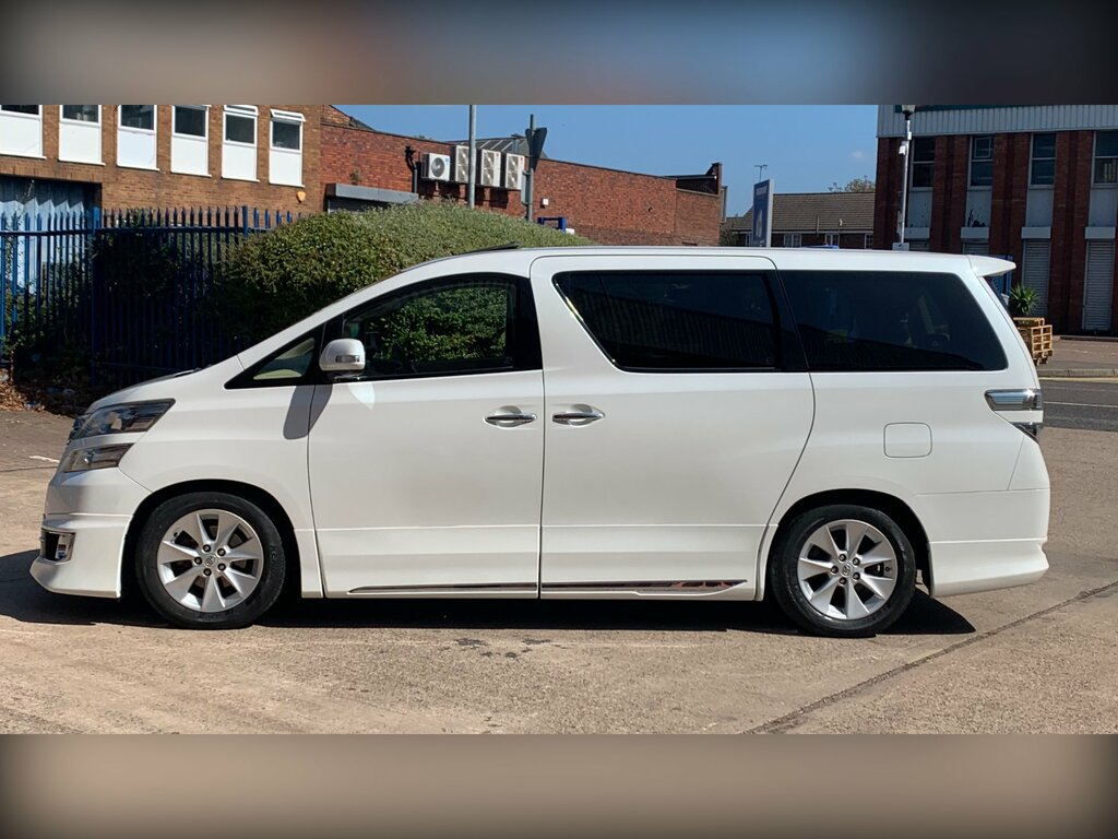 Toyota Vellfire VL Modellista 3.5 V6 7 Seats Ulez White #4