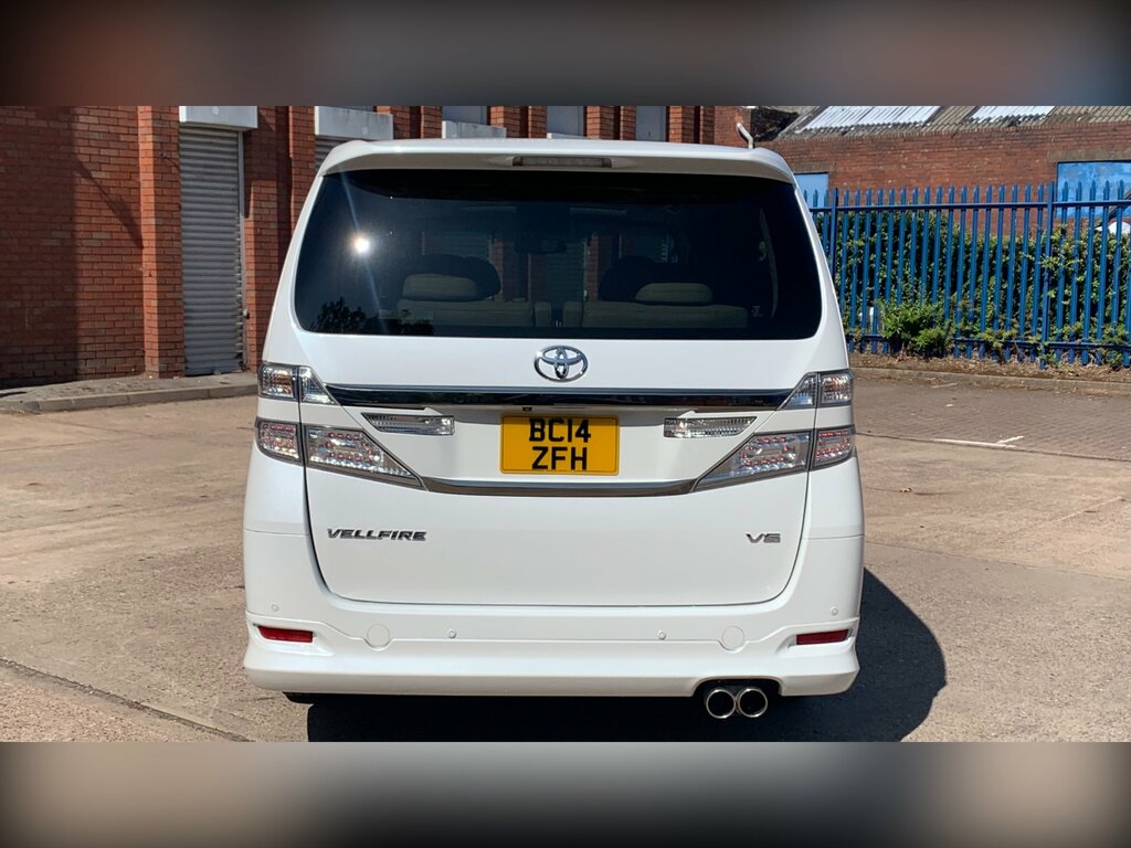 Toyota Vellfire VL Modellista 3.5 V6 7 Seats Ulez White #6