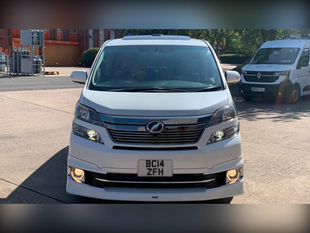 Toyota Vellfire VL Modellista 3.5 V6 7 Seats Ulez White #2