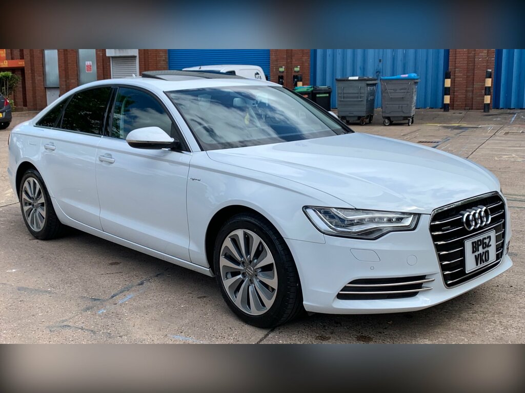 Audi A6 Saloon 2.0 Tfsi Hybrid Saloon Ulez White