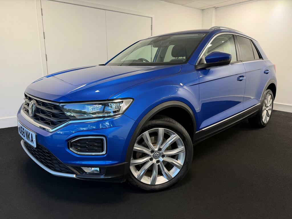 Volkswagen T-Roc 1.5 Tsi Evo Sel Suv Euro 6 Ss Blue