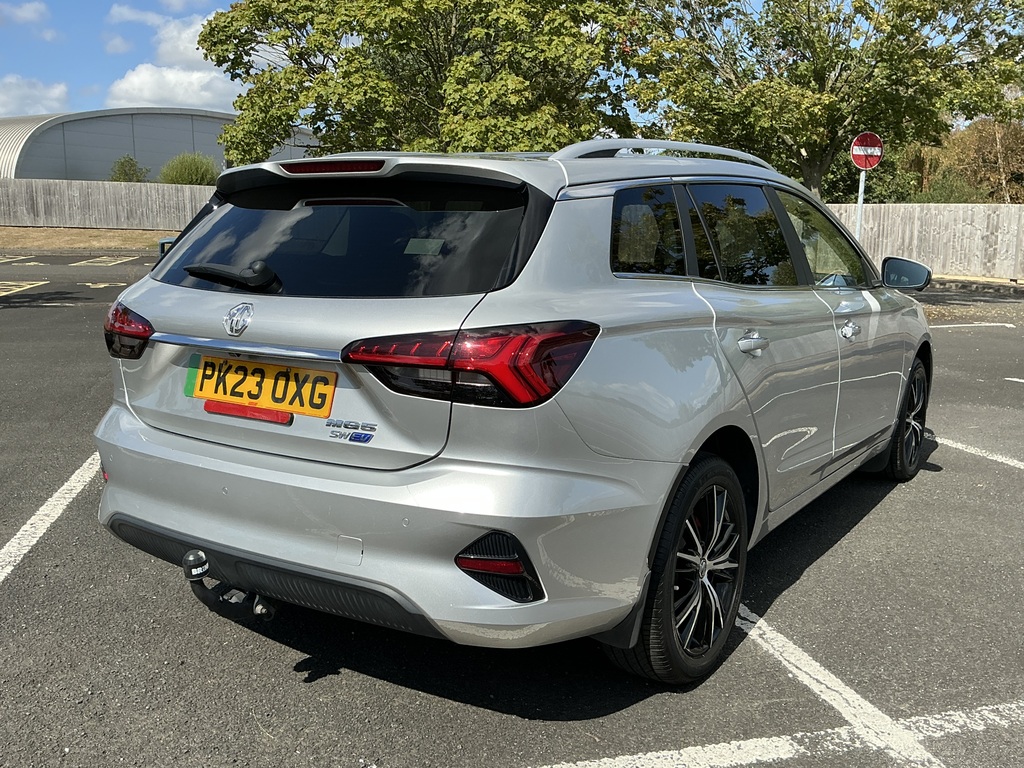 MG MG5 115Kw Trophy Ev Long Range 61Kwh PK23OXG Silver #4