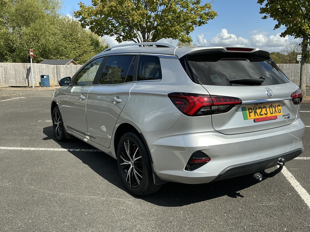 MG MG5 115Kw Trophy Ev Long Range 61Kwh PK23OXG Silver #3