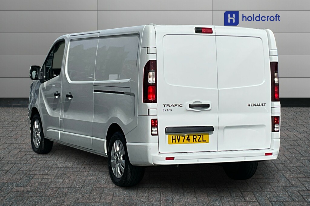 Renault Trafic Ll30 Blue Dci 130 Extra Safety Van White #2