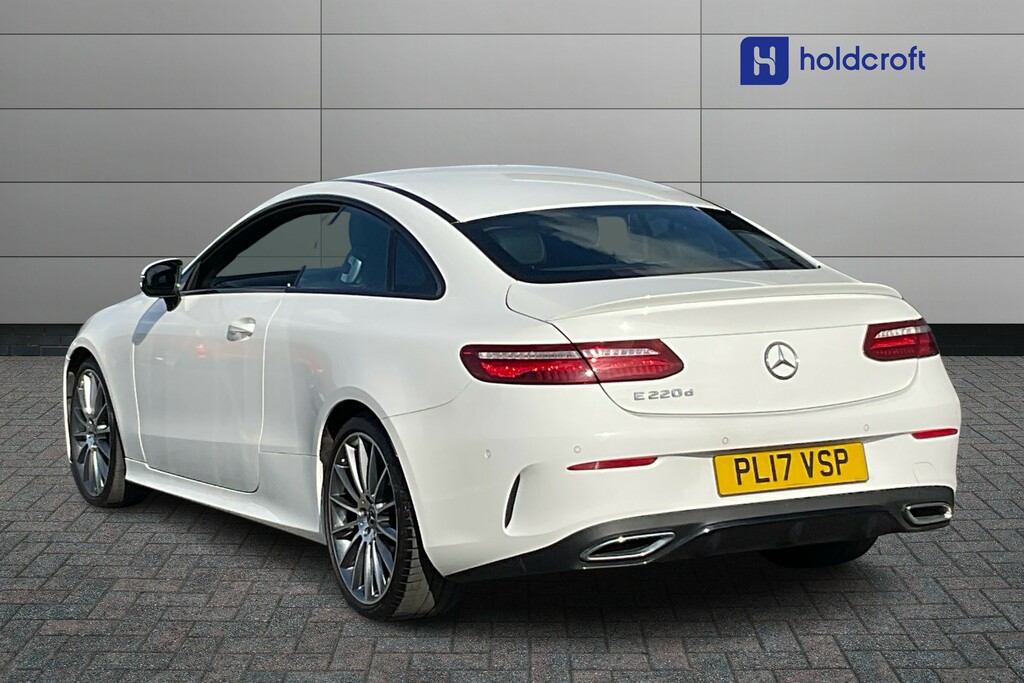 Mercedes-Benz E Class E220d Amg Line 9G-tronic PL17VSP White #2