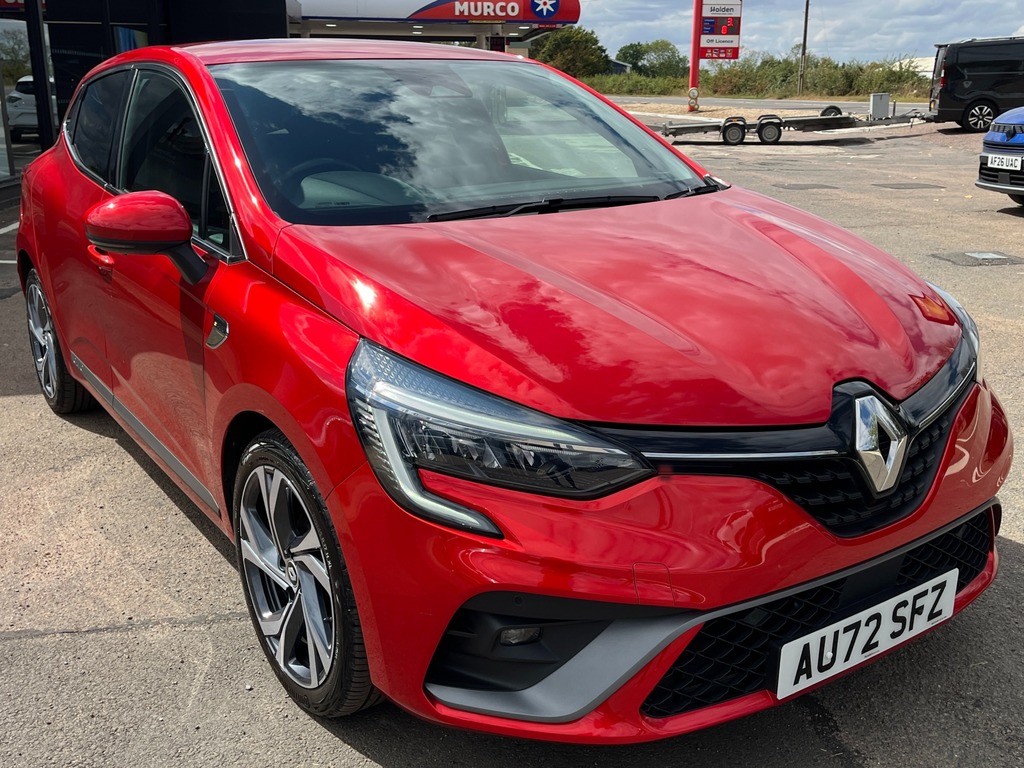 Renault Clio Rs Line AU72SFZ Red