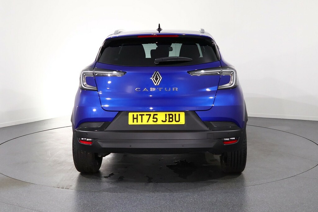 Renault Captur Techno Tce 115 HT75JBU Blue #6
