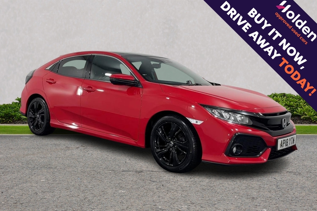 Honda Civic Ex Red