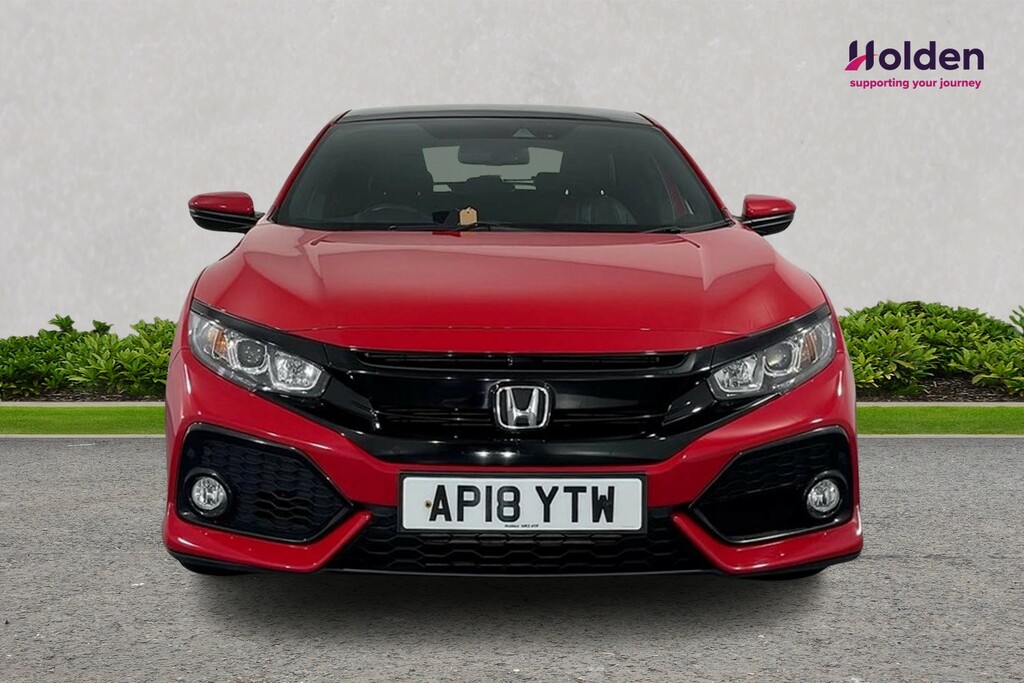 Honda Civic Ex Red #6