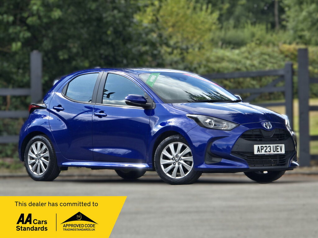 Toyota Yaris 1.5 Vvt-h Icon Hatchback Hybrid E-cvt E Blue