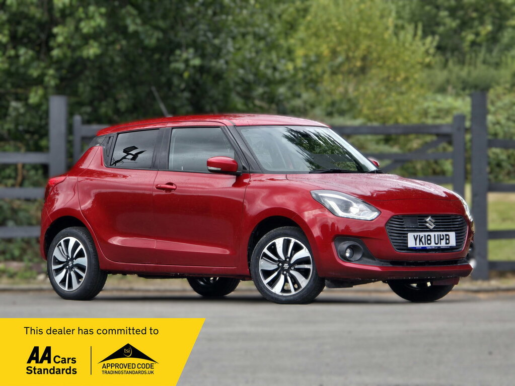 Suzuki Swift 1.2 Dualjet Mhev Sz5 Hatchback Hybrid M Red